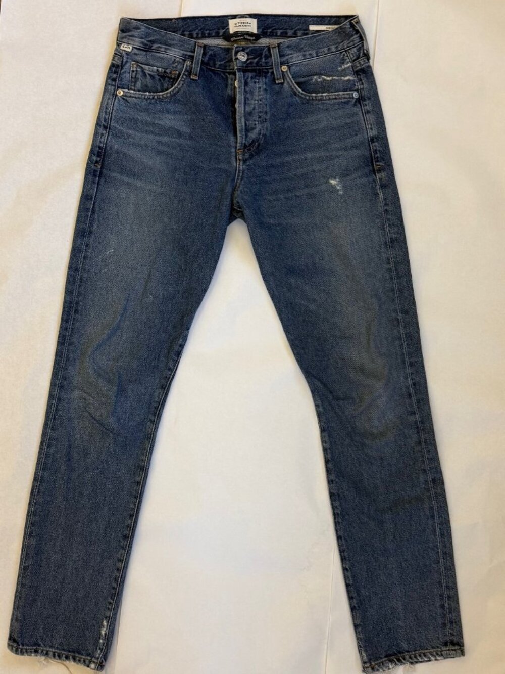 Citizens Of Humanity Emerson Distressed Straight Leg Jeans